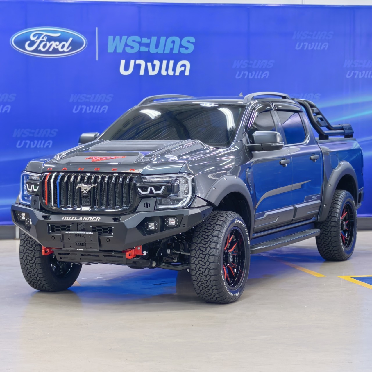 Ranger ชุดแต่งเต็มคัน พร้อมโรลบาร์